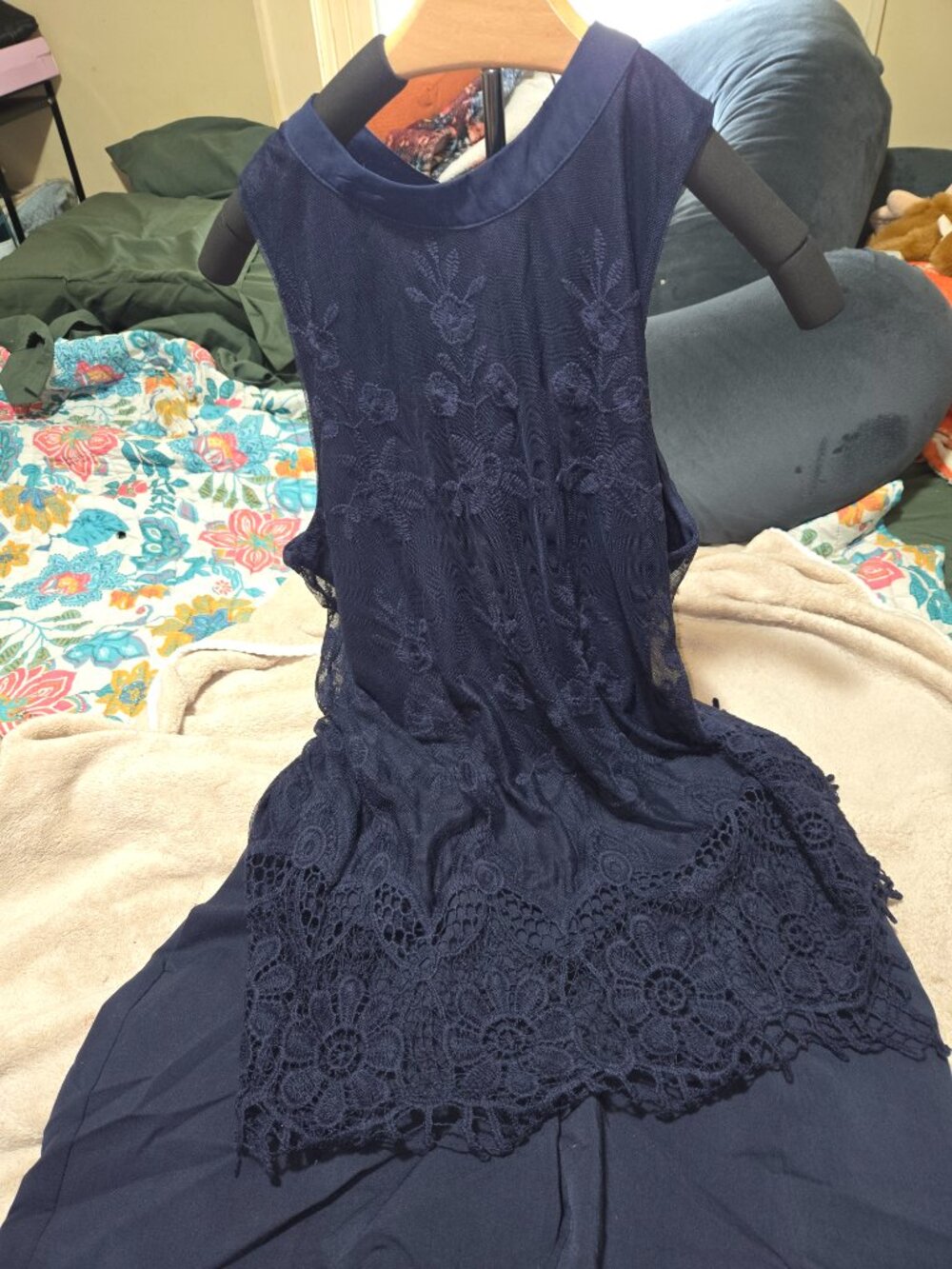 NWT Two Item Set - Ladies Blue XL Top with Blue Sz 10 Pants